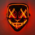 Masque LED Néon - Rouge
